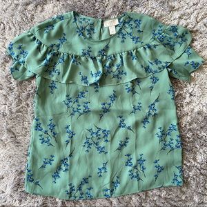 NEW LOFT Floral Blouse